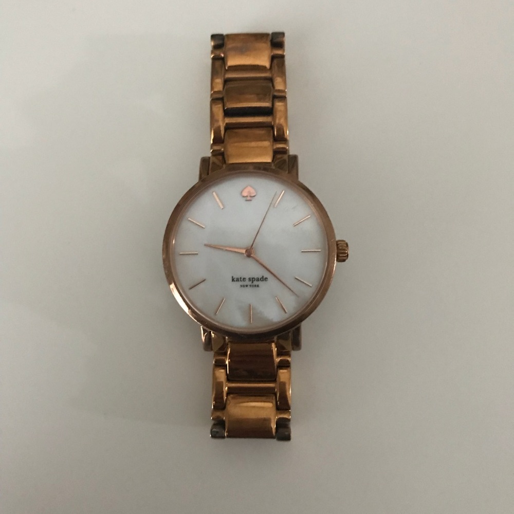 Gold Kate Spade watch